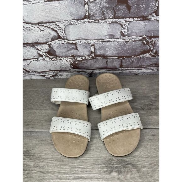 Vionic Randi White Leather Strappy Casual Orthopedic Sandals Women 6.5M US/37EU - Picture 16 of 16